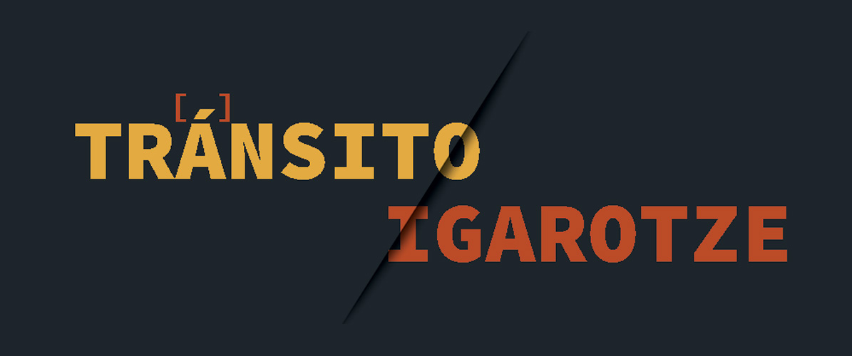 Diseño Logotipo exposición Transito/Igarotze